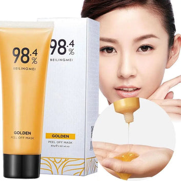 Glowzio™ Magical Gold Peel Mask (Pack of 2)